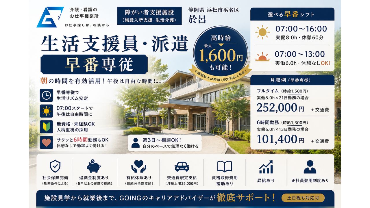 株式会社Going（紹介先：社会福祉法人）