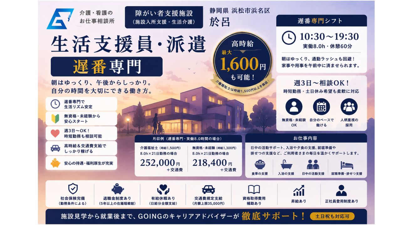 株式会社Going（紹介先：社会福祉法人）
