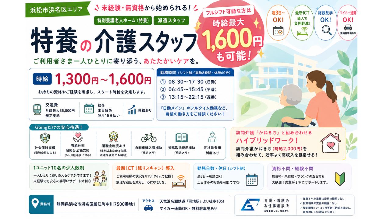 株式会社Going(派遣先:社会福祉法人)