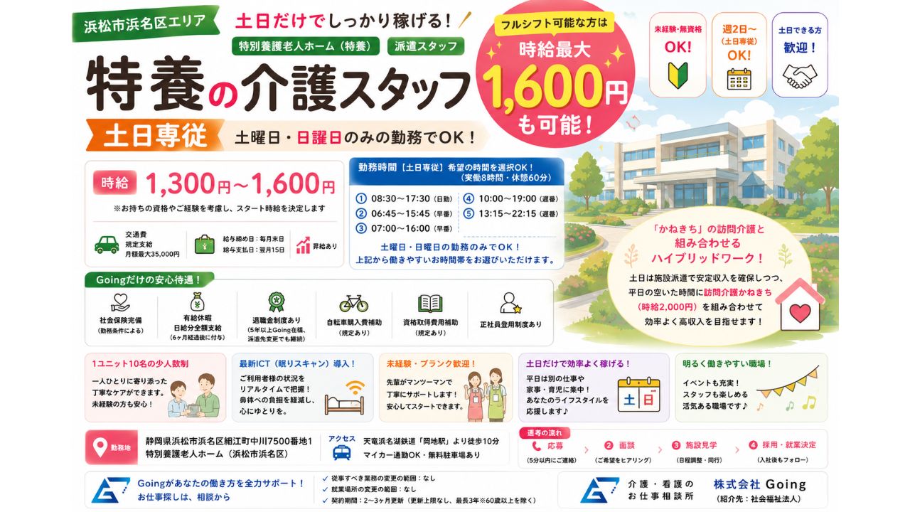 株式会社Going(派遣先:社会福祉法人)